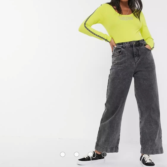 Vans After Dark Bodysuit in neon green with the tag - Picture 5 of 12